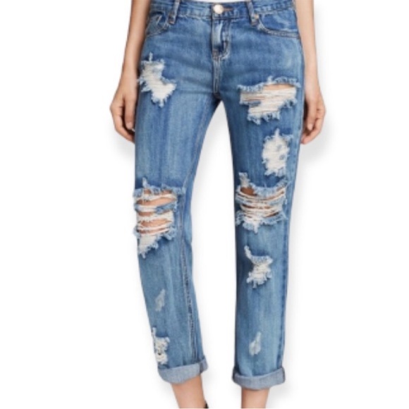 ONE TEASPOON Awesome Baggies Jeans size 23 - Picture 1 of 9